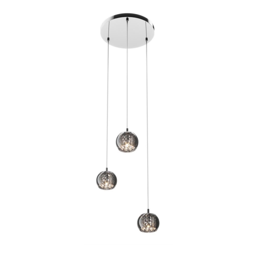 Zuma Line - Lampadario di cristallo su filo 3xG9/42W/230V