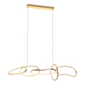 Zuma Line - Lampadario dimmerabile a LED su cavo LED/56W/230V oro