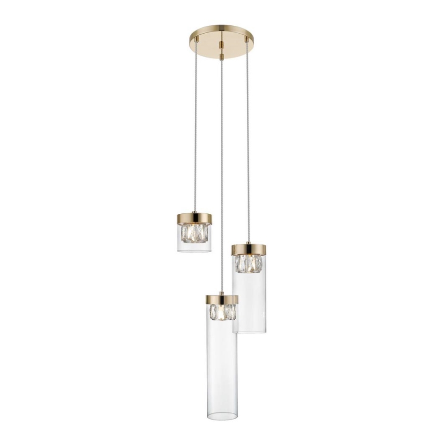 Zuma Line - Lampadario in cristallo su filo 3xG9/28W/230V