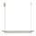 Zuma Line - Lampadario LED a sospensione con cavo LED/14W/230V dorato