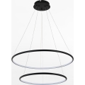 Zuma Line - Lampadario LED a sospensione con filo LED/40W/230V nero