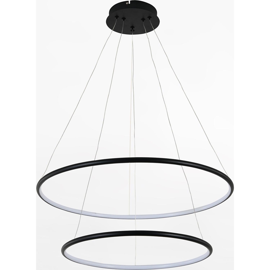 Zuma Line - Lampadario LED a sospensione con filo LED/40W/230V nero