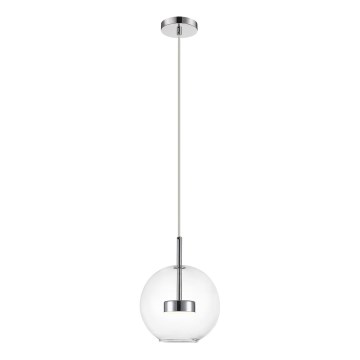 Zuma Line - Lampadario LED a sospensione con filo LED/5W/230V cromo lucido