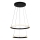 Zuma Line - Lampadario LED a sospensione con filo RIDE LED/22W/230V + LED/14W diametro 41 cm nero