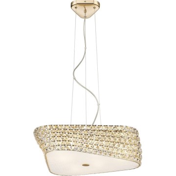 Zuma Line - Lampadario sospeso su cavi 6xG9/42W/230V oro