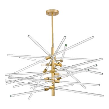 Zuma Line - Lampadario su asta 6xG9/42W/230V dorato