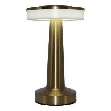 Zuma Line - LED Lampada da tavolo ricaricabile dimmerabile LED/2,5W/1200 mAh 3000/4000/6000K oro