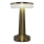 Zuma Line - LED Lampada da tavolo ricaricabile dimmerabile LED/2,5W/1200 mAh 3000/4000/6000K oro