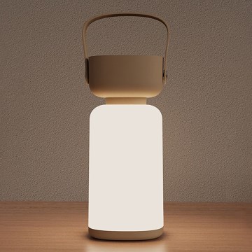Zuma Line - LED Lampada da tavolo ricaricabile dimmerabile LED/3W/1200 mAh 3000/4000/6500K IP44 marrone