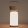Zuma Line - LED Lampada da tavolo ricaricabile dimmerabile LED/3W/1200 mAh 3000/4000/6500K IP44 marrone