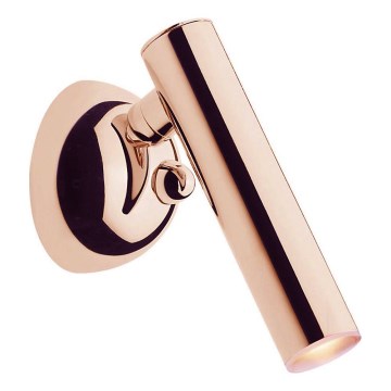 Zuma Line - Luce Spot da parete a LED LED/5W/230V Oro rosa