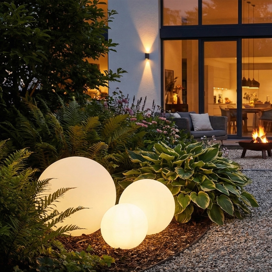 Zuma Line - Lampada da esterno 1xE27/10W/230V Ø 20 cm IP44