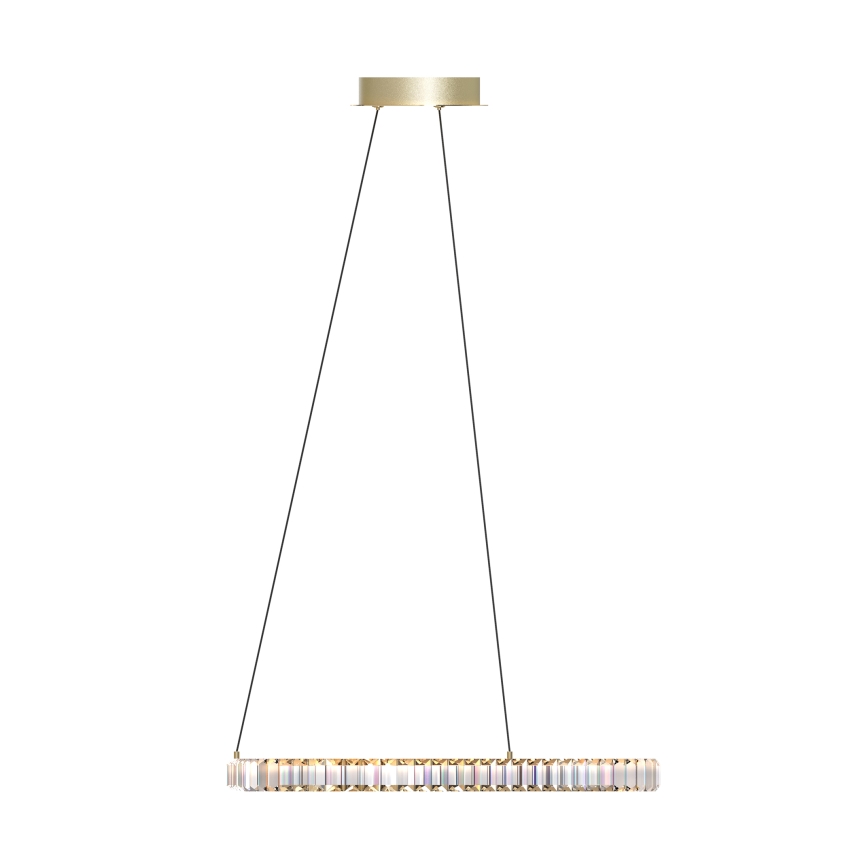 Zuma Line - Lampadario a sospensione in cristallo dimmerabile a LED su cavo LED/25W/230V 2700-6000K + telecomando
