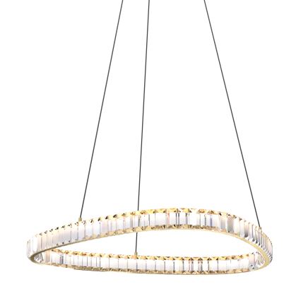 Zuma Line - Lampadario a sospensione in cristallo dimmerabile a LED su cavo LED/25W/230V 2700-6000K + telecomando
