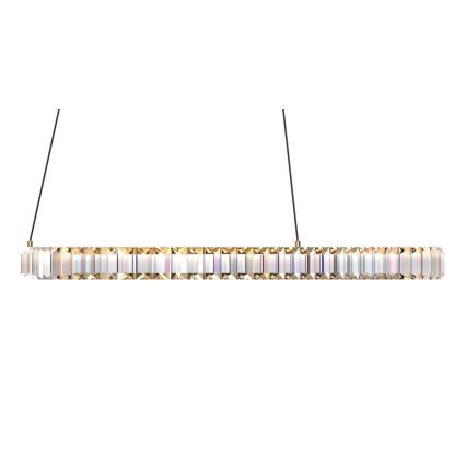Zuma Line - Lampadario a sospensione in cristallo dimmerabile a LED su cavo LED/25W/230V 2700-6000K + telecomando
