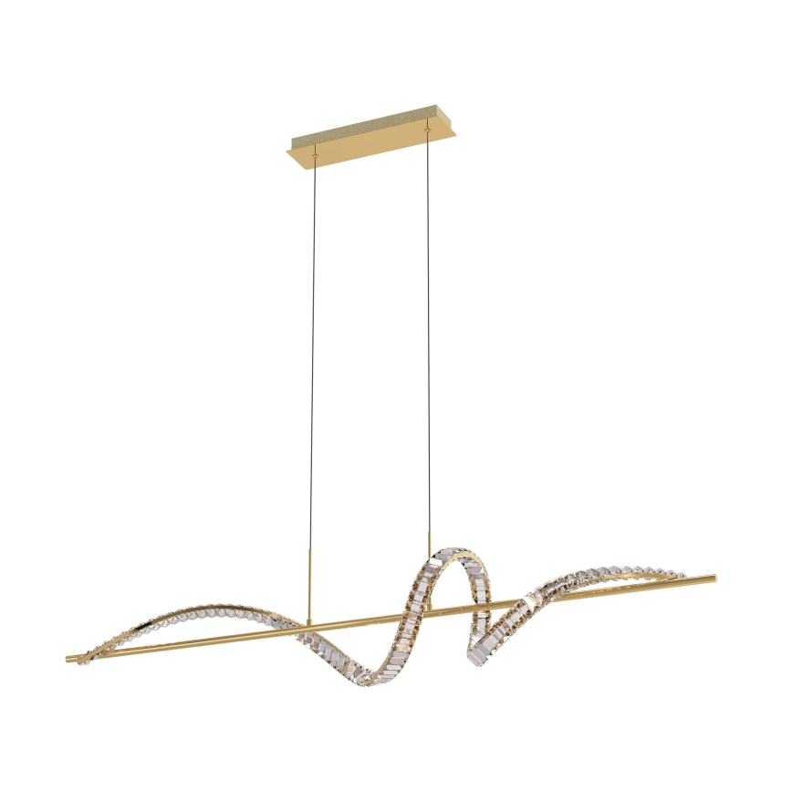 Zuma Line - Lampadario a cristallo dimmerabile a LED su cavo LED/24,5W/230V 2700-6000K + telecomando