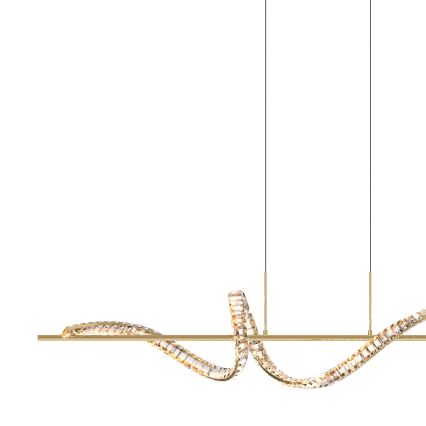 Zuma Line - Lampadario a cristallo dimmerabile a LED su cavo LED/24,5W/230V 2700-6000K + telecomando