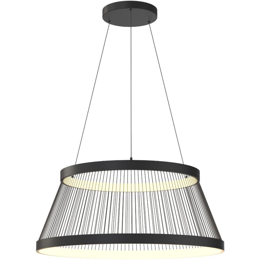 Zuma Line - Lampadario a sospensione con filo LED dimmerabile LED/53W/230V 2700-6000K nero + telecomando