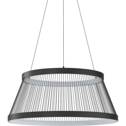 Zuma Line - Lampadario a sospensione con filo LED dimmerabile LED/53W/230V 2700-6000K nero + telecomando