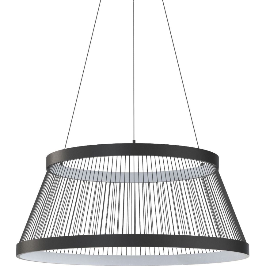 Zuma Line - Lampadario a sospensione con filo LED dimmerabile LED/53W/230V 2700-6000K nero + telecomando