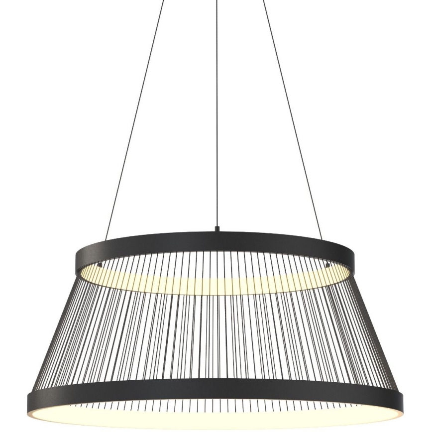 Zuma Line - Lampadario a sospensione con filo LED dimmerabile LED/53W/230V 2700-6000K nero + telecomando