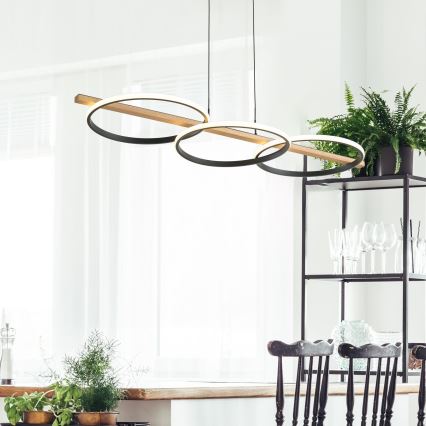 Zuma Line - Lampadario LED a sospensione con filo LED/35W/230V