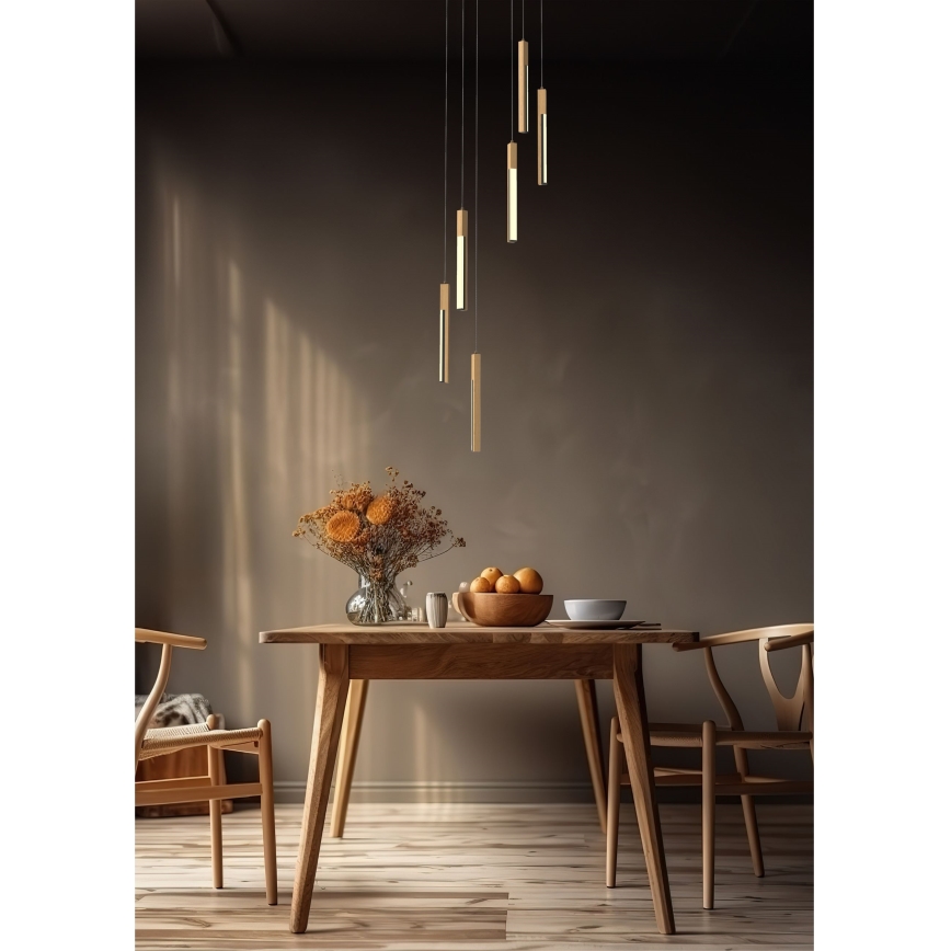 Zuma Line - Lampadario a sospensione con filo LED dimmerabile LED/25W/230V