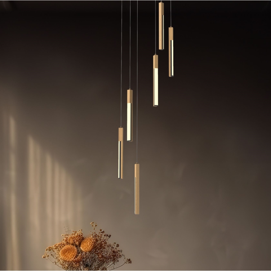 Zuma Line - Lampadario a sospensione con filo LED dimmerabile LED/25W/230V