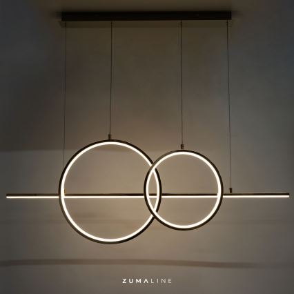 Zuma Line - Lampadario a sospensione con filo LED dimmerabile LED/34W/230V oro