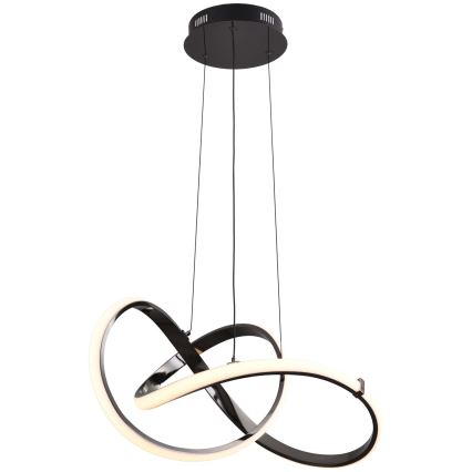 Zuma Line - Lampadario dimmerabile a LED su cavo LED/44W/230V nero