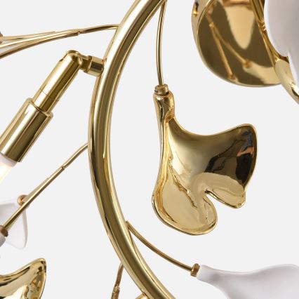 Zuma Line - Lampadario a plafone 6xG9/42W/230V Ø 70 cm dorato