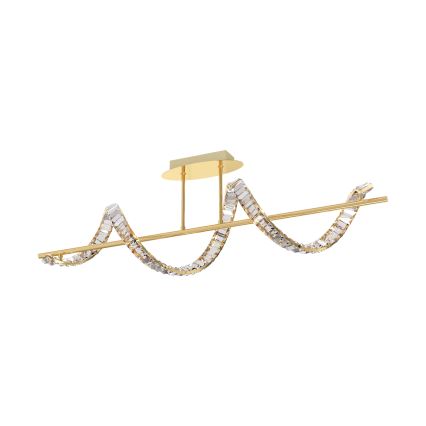 Zuma Line - Lampadario a LED dimmerabile con cristalli su barra LED/24,5W/230V 2700-6000K + telecomando