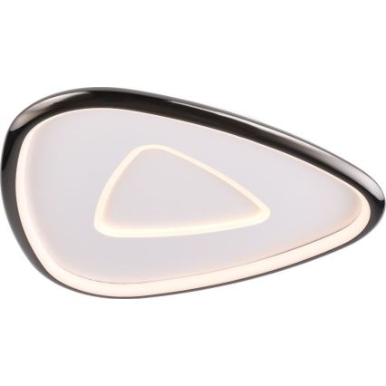 Zuma Line - Plafoniera LED dimmerabile LED/27W/230V 3000K nero cromo lucido