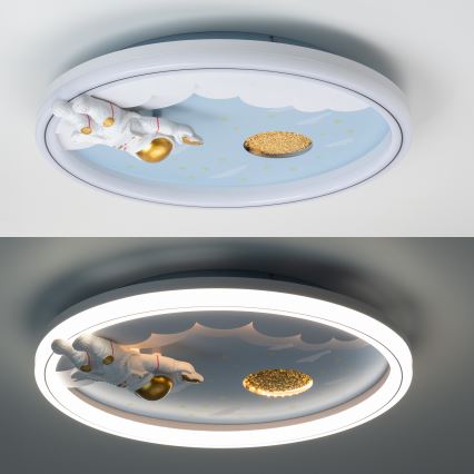 Zuma Line - LED Dimmerabile dětské Plafoniera LED/42W/230V 3000/5700K astronaut