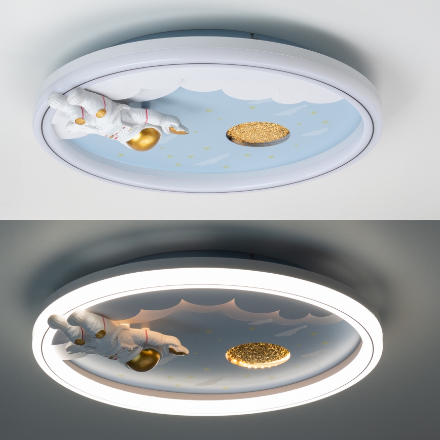 Zuma Line - LED Dimmerabile dětské Plafoniera LED/42W/230V 3000/5700K astronaut