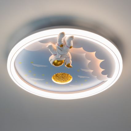 Zuma Line - LED Dimmerabile dětské Plafoniera LED/42W/230V 3000/5700K astronaut
