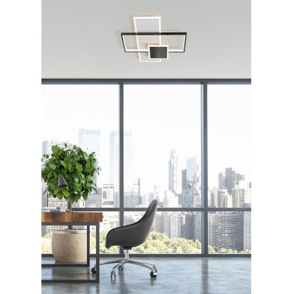 Zuma Line - Plafoniera LED dimmerabile LED/46W/230V nero