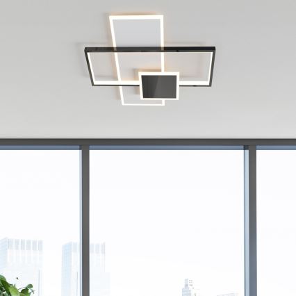 Zuma Line - Plafoniera LED dimmerabile LED/46W/230V nero