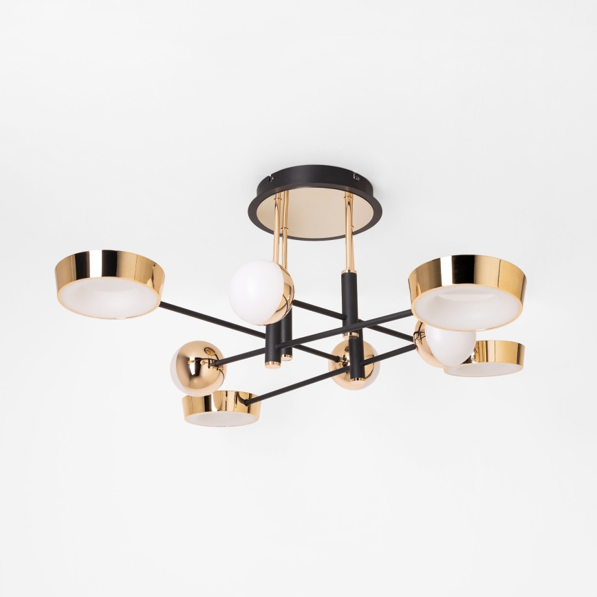 Zuma Line - Plafoniera LED dimmerabile a montaggio superficiale LED/60W/230V oro/nero