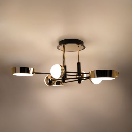 Zuma Line - Plafoniera LED dimmerabile a montaggio superficiale LED/60W/230V oro/nero