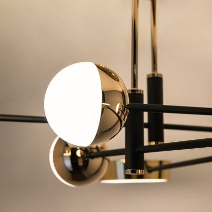 Zuma Line - Plafoniera LED dimmerabile a montaggio superficiale LED/60W/230V oro/nero