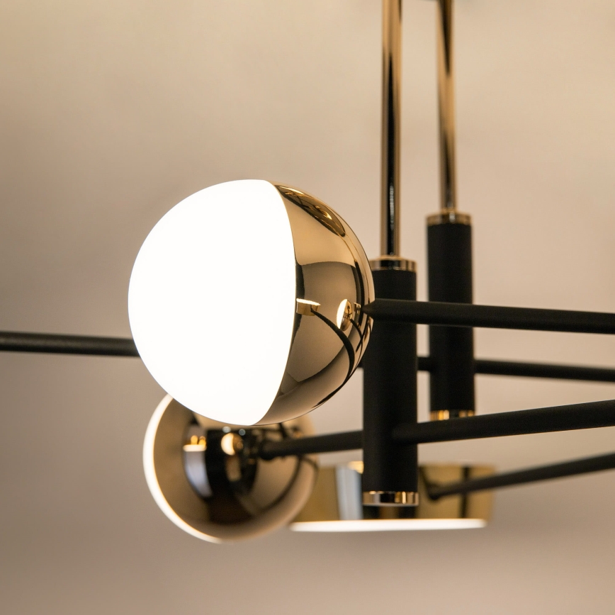 Zuma Line - Plafoniera LED dimmerabile a montaggio superficiale LED/60W/230V oro/nero