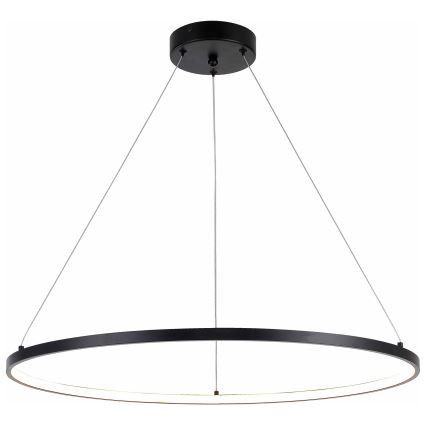 Zuma Line - Lampadario LED a sospensione con filo LED/32W/230V 3000/4000/6000K diametro 60 cm nero