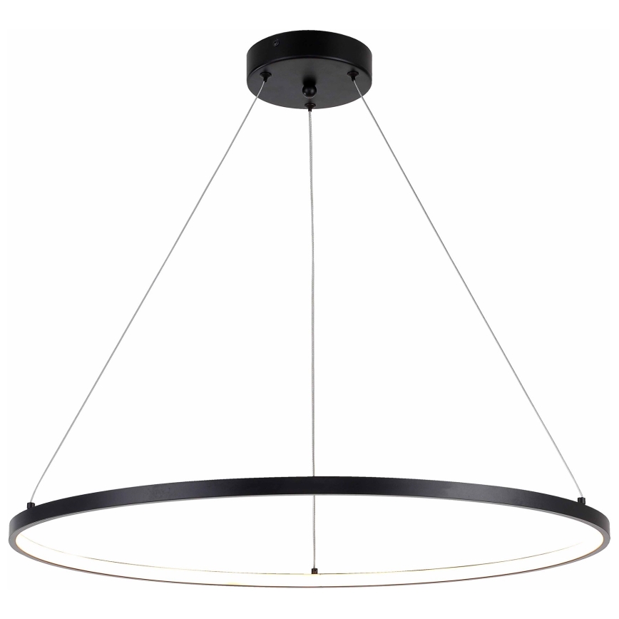 Zuma Line - Lampadario LED a sospensione con filo LED/32W/230V 3000/4000/6000K diametro 60 cm nero