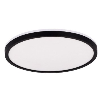 Zuma Line - Plafoniera dimmerabile RGBW LED/32W/230V + LED/8W 3000-6000K nero + telecomando