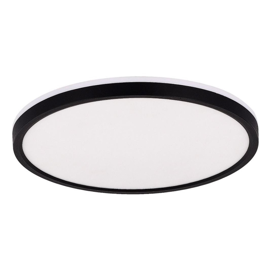 Zuma Line - Plafoniera dimmerabile RGBW LED/32W/230V + LED/8W 3000-6000K nero + telecomando