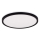 Zuma Line - Plafoniera dimmerabile RGBW LED/32W/230V + LED/8W 3000-6000K nero + telecomando