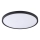 Zuma Line - Plafoniera LED CAMI/48W/230V 3000/4000/6000K Ø 60 cm nero