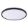 Zuma Line - Plafoniera LED CAMI LED/42W/230V 3000/4000/6000K Ø 50 cm nero