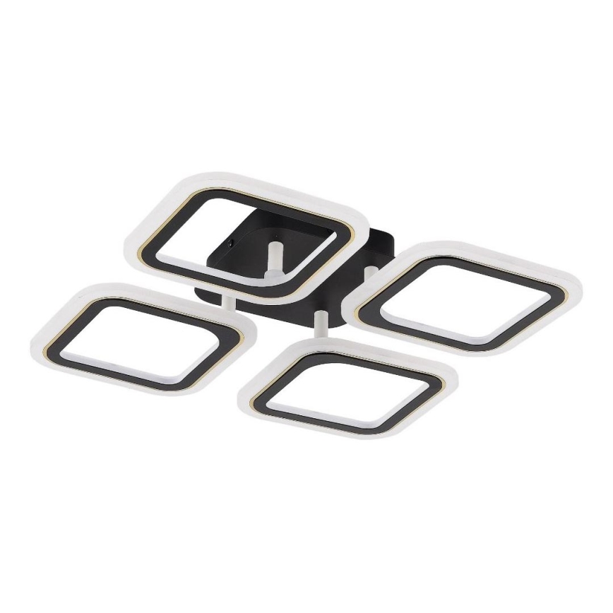Zuma Line - Plafoniera LED dimmerabile LED/30W/230V 3000-6000K nero + telecomando